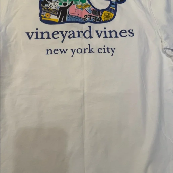 Vineyard Vines Boys New York City Whale T Shirt - Picture 4 of 6